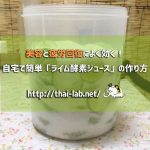 美容と疲労回復によく効く!自宅で簡単「ライム酵素ジュース」の作り方