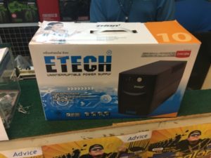 タイでデスクトップPCを使っている人は必須!おすすめ予備電源(UPS)はこれだ!