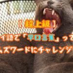 【超上級】タイ語で「早口言葉」って?6つの激ムズワードにチャレンジ!!